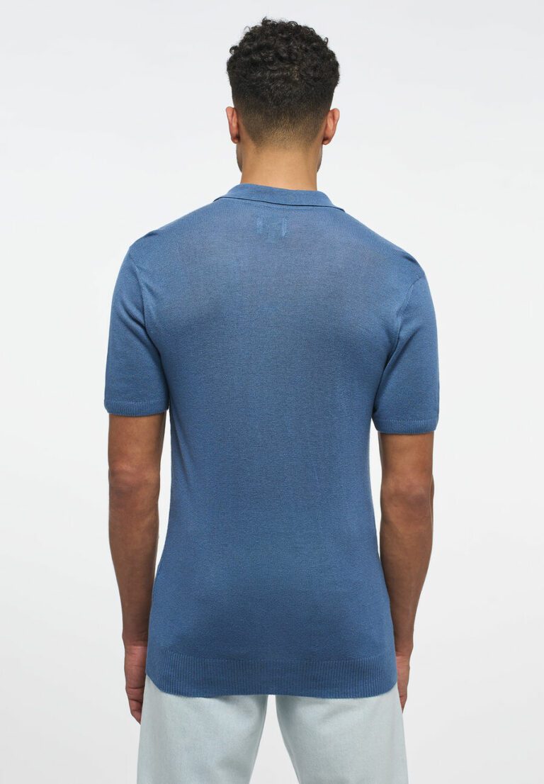 Herren-Polo-Langarm-Sweater-Poloshirt-Mustang-blau-1013837-5169-2M